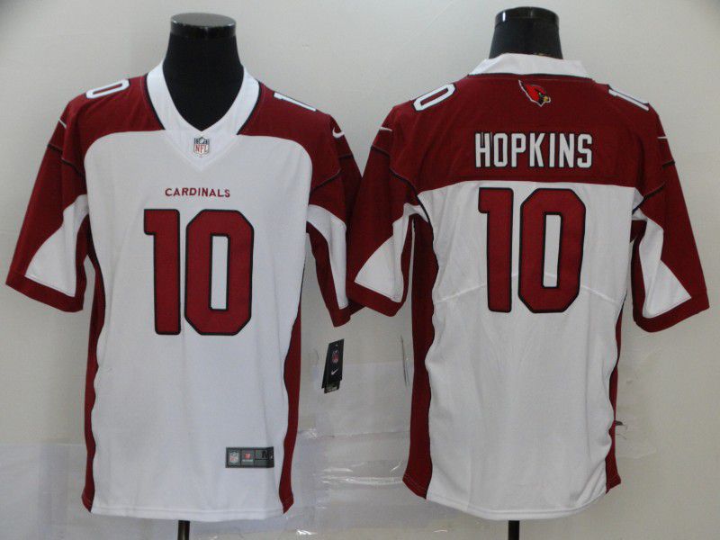 Men Arizona Cardinals #10 Hopkins White Nike Limited Vapor Untouchable NFL Jerseys